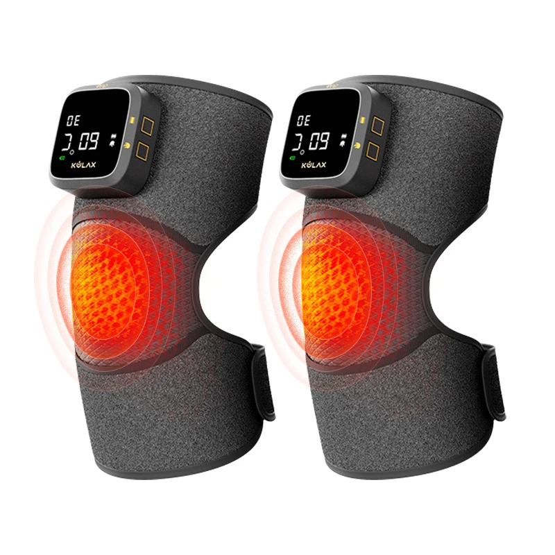 Infrared Graphene Heat Vibration Thermal Knee Massager Electric Leg Joint Heating Knee Massager With Heat Air Compression