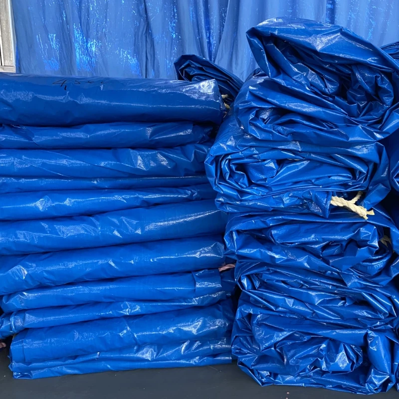 Custom 18oz 610gsm Waterproof Tarp Fabric Roll PVC Coated Tarpaulin Sheet for Truck, Roof Cover