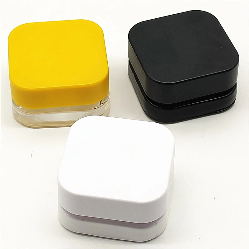 Concentrate 5ml 7ml 9ml square small cube wraps  child resistant square cbd  isolate container/jar