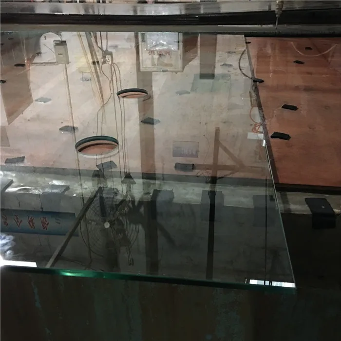Factory Price Supplier Building  Balustrade Drill Holes Safety Flat Toughened Tempered Glass
