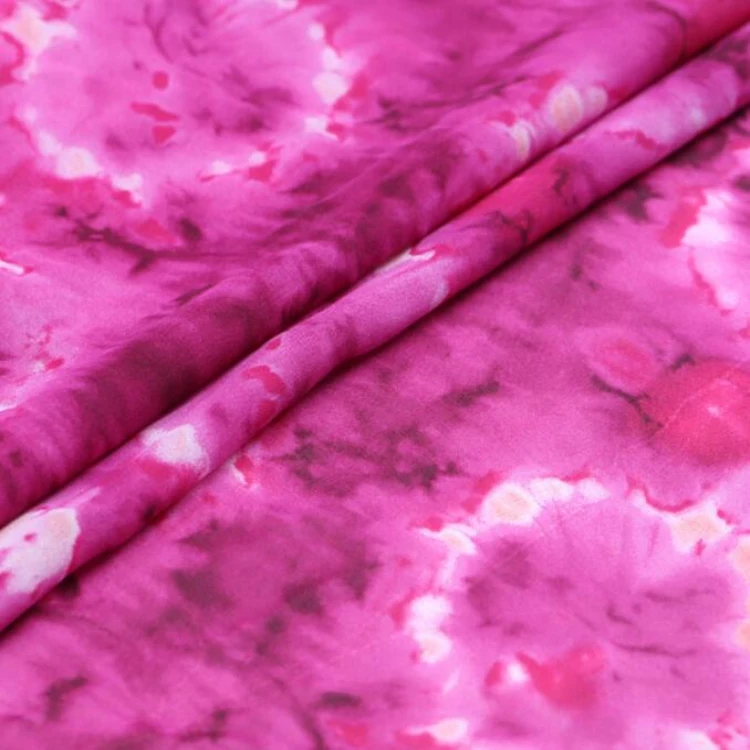 custom 100%pure silk floral digital printed silk chiffon fabric