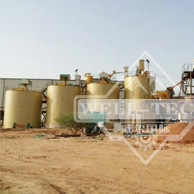 Small scale CIP  gold processing plant