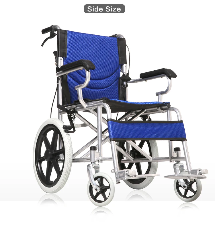 Folding Lightweight Travel Pediatric Wheelchair Factory / china wheel chair