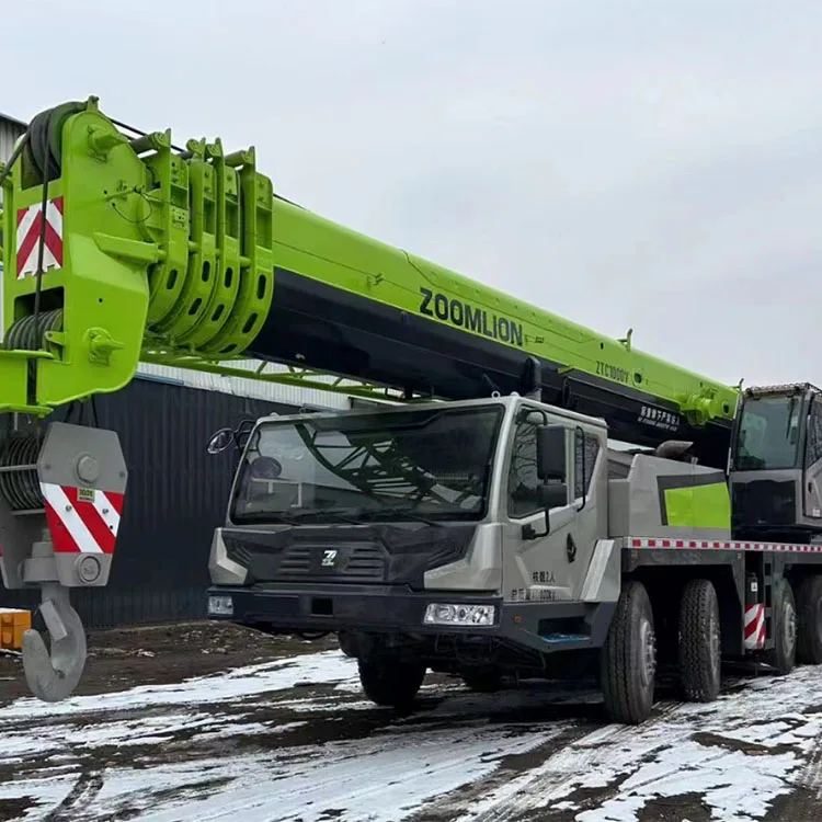 ZAT1000V высокопроизводительный автокран Zoomlion Подержанный 100 тонный кран строительное оборудование Автомобильный Кран