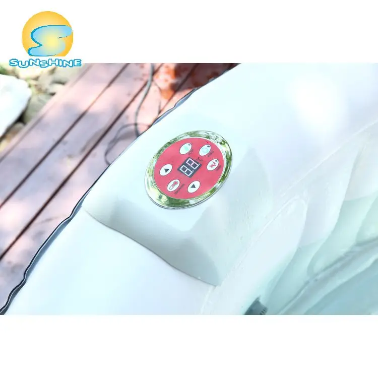 Sunshine spa hot tub inflatable outdoor massage bathtub swimming pool portable electric bubble spa