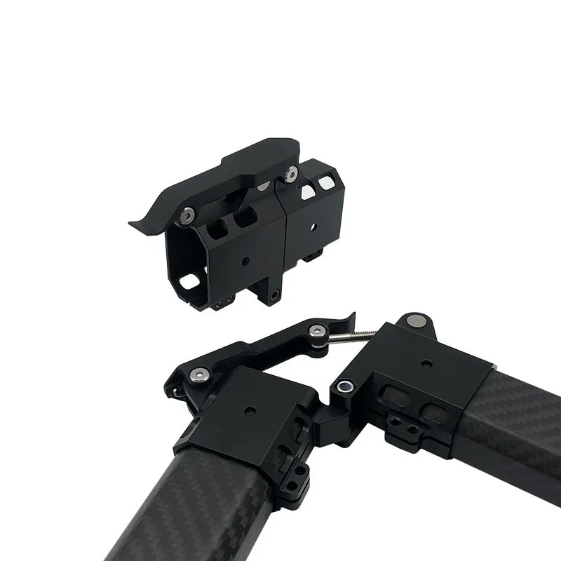 Accessories Drone Aluminum Alloy Multirotor UAV Drone Tube Joint Agriculture Drone UAV Pipe Folding Arm Clamp