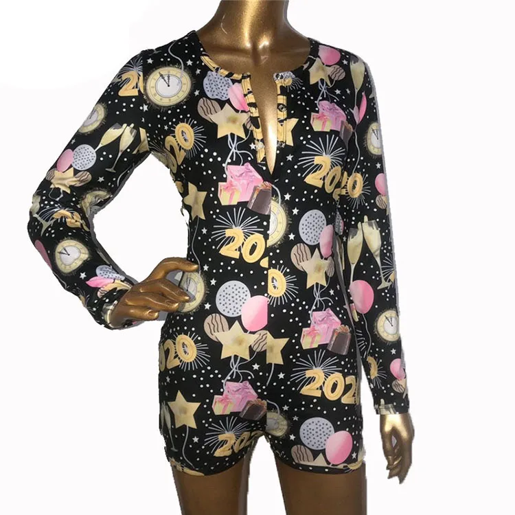 
Wholesale summer plus size pajama onesie womens soft sexy pajamas for women 