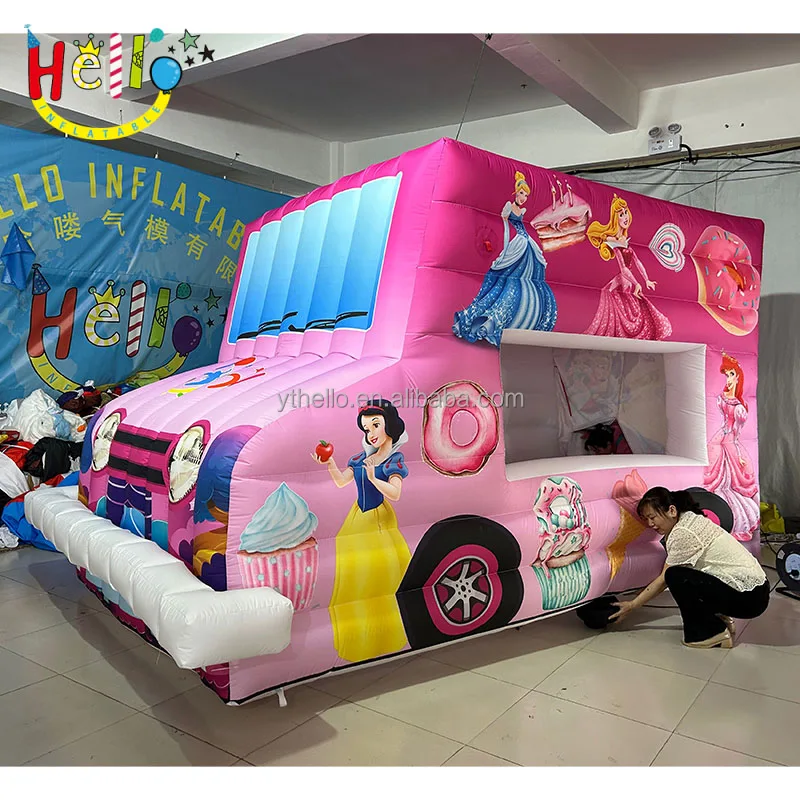 Inflatable car booth tent Inflatable concession stand for sale