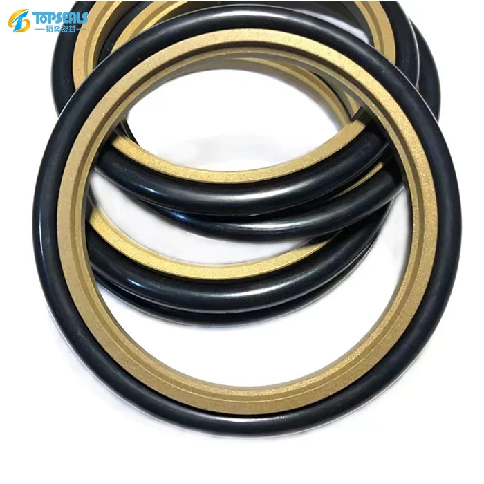 BSJ Type High Pressure Hydraulic Cylinder Buffer Seal Ring PTFE NBR Rubber Plastic PU and FKM for Mechanical Seals