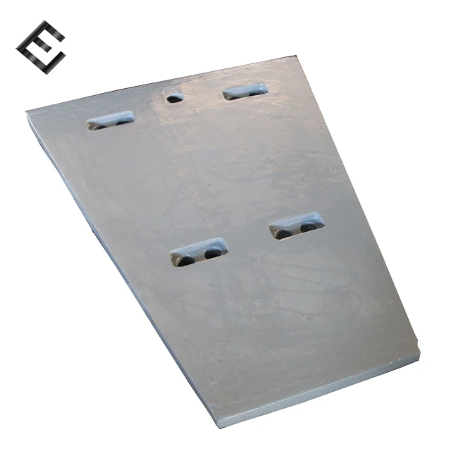 Stone Crusher Wear Resistant Part Fixed and Movable Jaw Plate