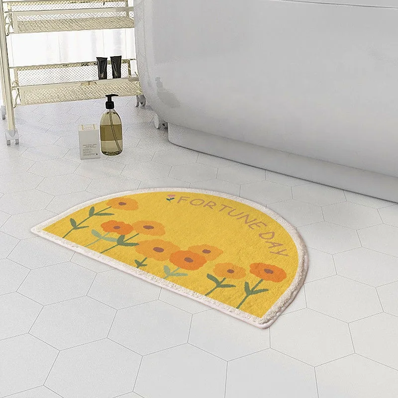 Bathroom Water Absorbent Rug Set Rubber Door Mats Diatom Mud Floor Mat Kitchen Carpet Anti Slip Diatomite Bath Mat