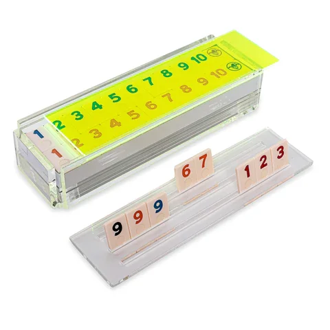 Backgammon Rummy Game Set Manufacturer Acrylic Rummy Mahjong