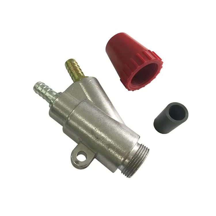 Sand Blast Gun with Boron Carbide Sandblaster Nozzle for Beads Vapor Blasting or Dry Sandblasting