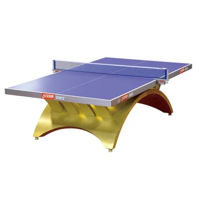 DHS Double Happiness TCH Gold rainbow LED competition standard Competition table tennis table standard thickness of 25mm