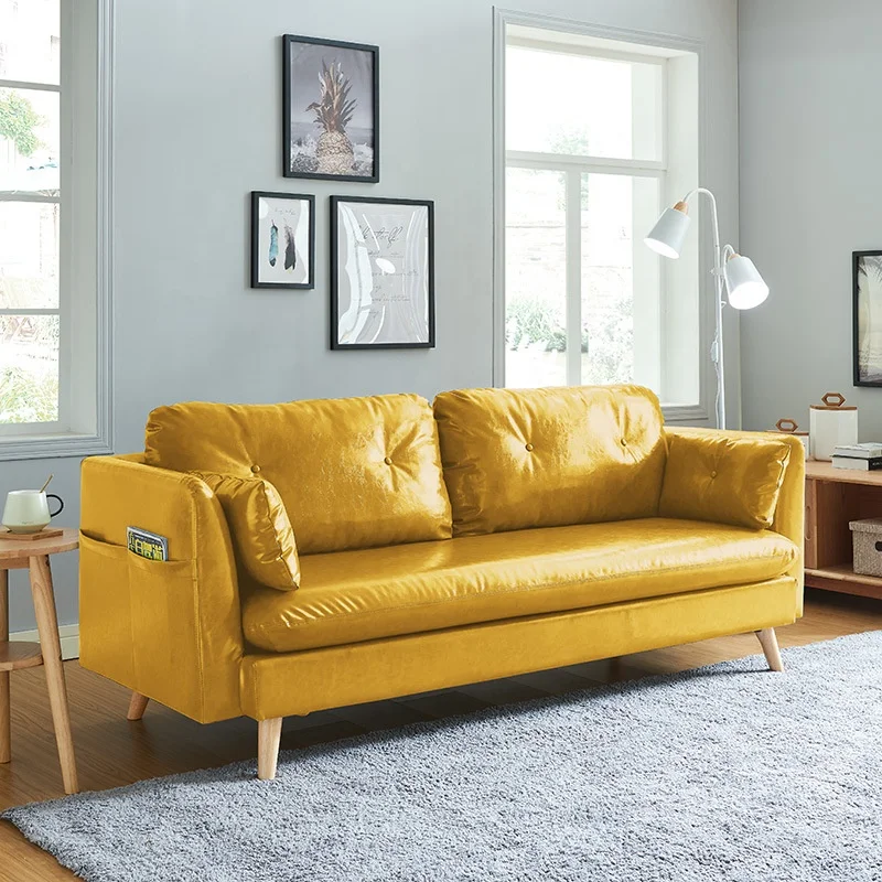 NOVA 21QMSC019 Home Furniture Living Room Sofas Set Leather Sofa Covers Leisure Sofa Beds Customized Color