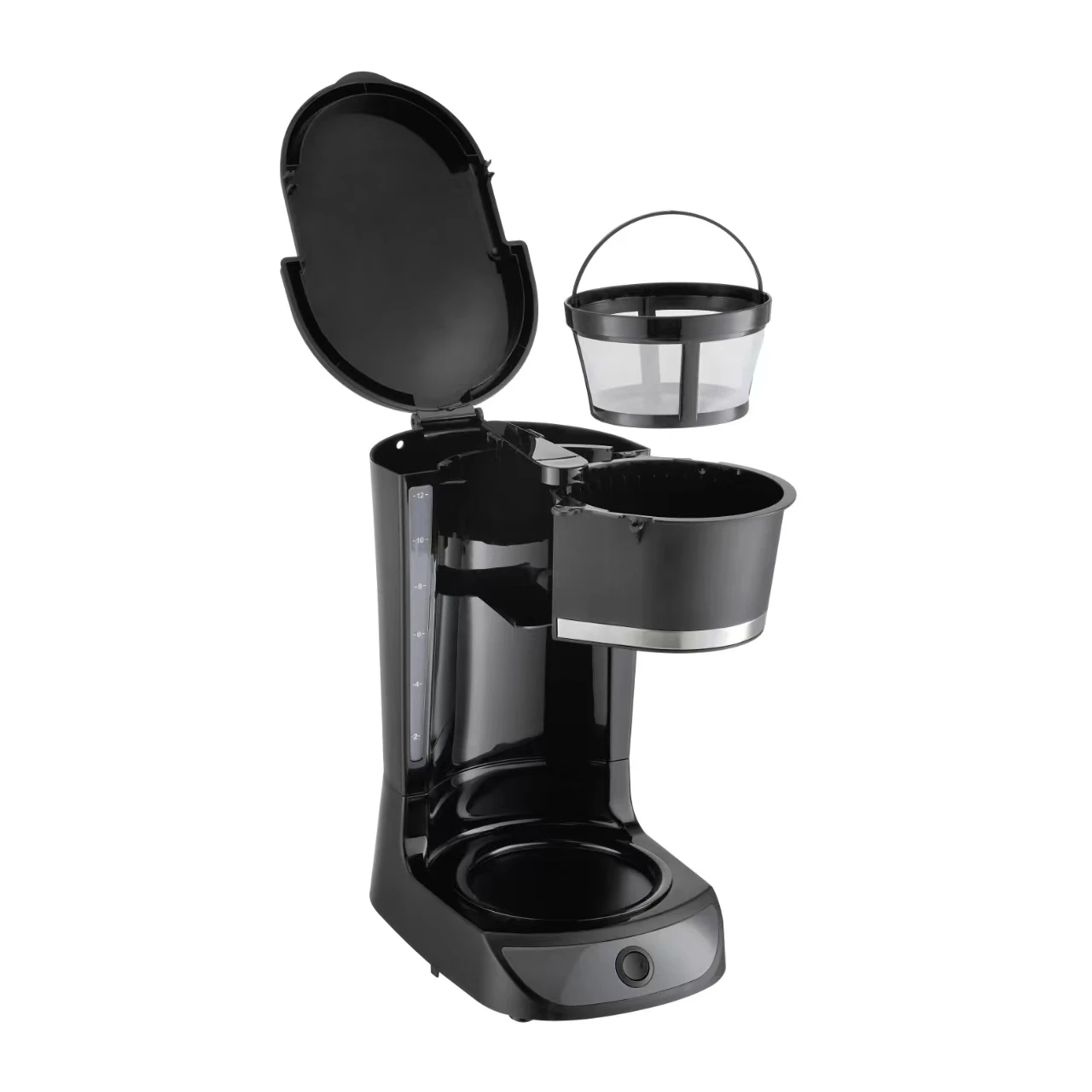 electric drip coffee machine 12 cups smart ground drip coffee makers with glass carafe