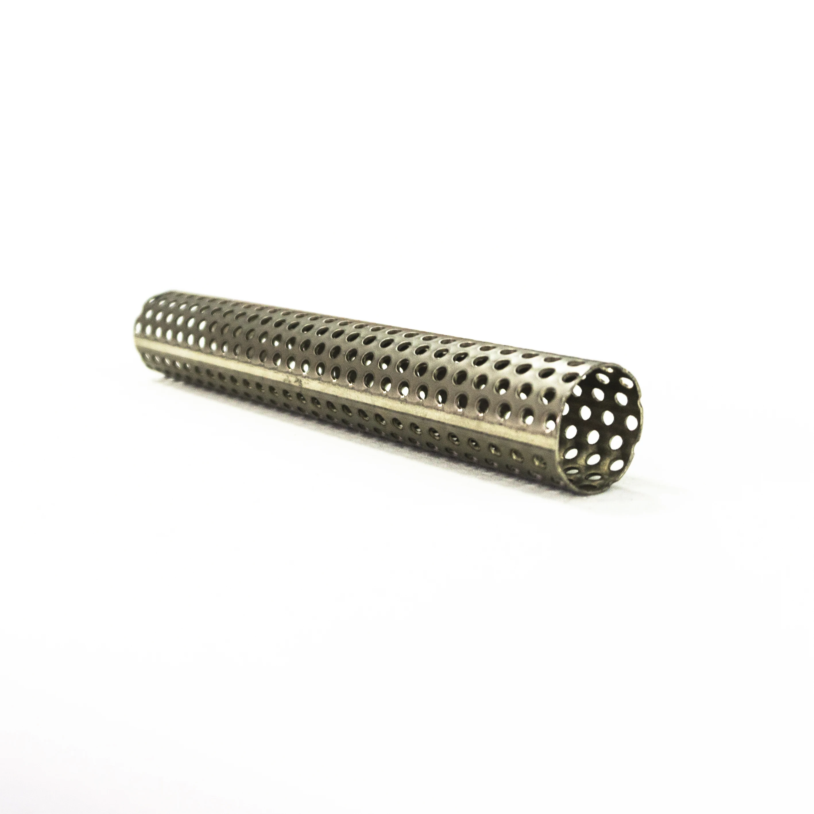 Price for Pure Titanium perforated tube for titanium exhaust pipe ,motorcycle car silencer