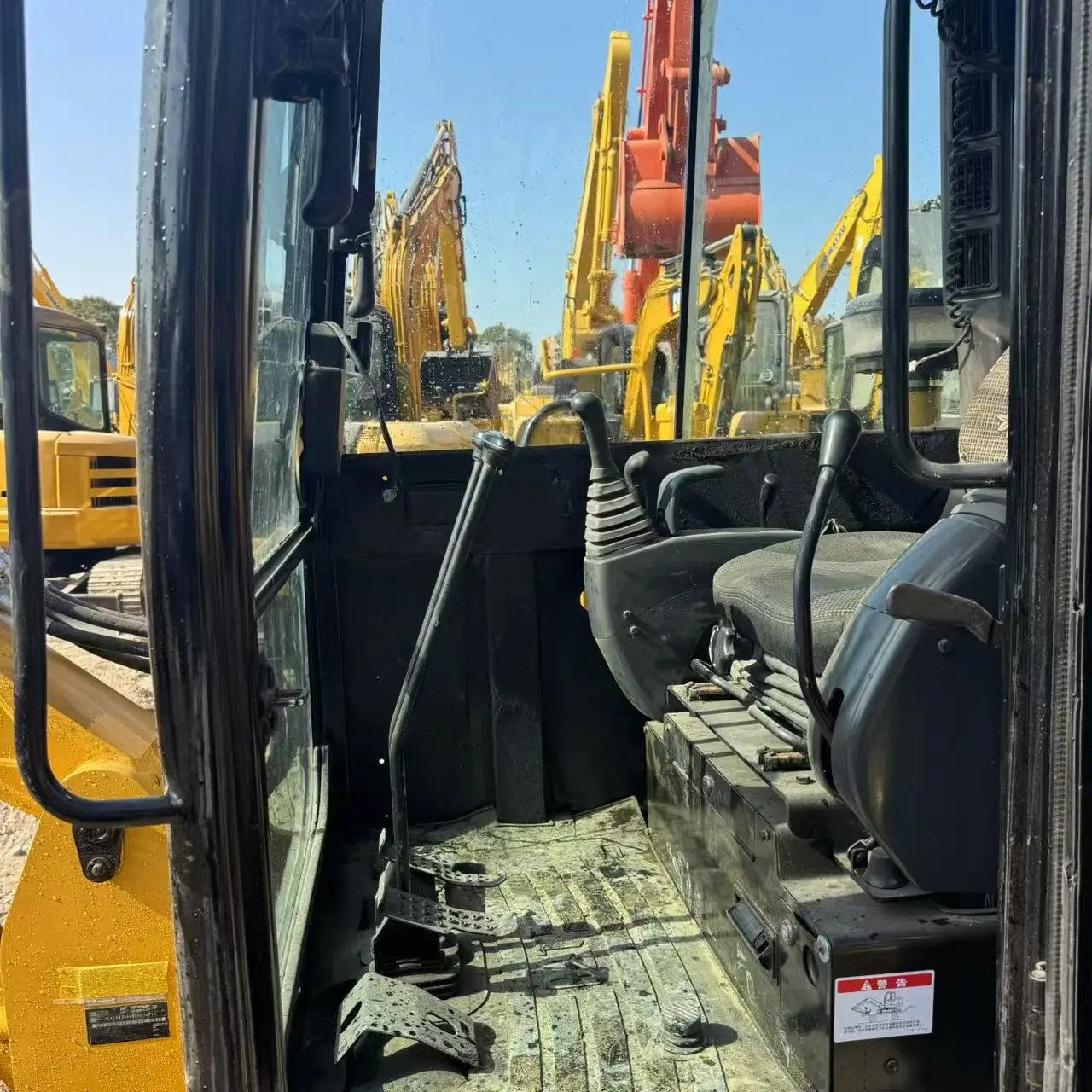 Экскаватор CAT 307D 7 тонн 90% новый оригинальный с EPA CE сельскохозяйственный подержанный экскаватор кошка 307 мини-экскаватор