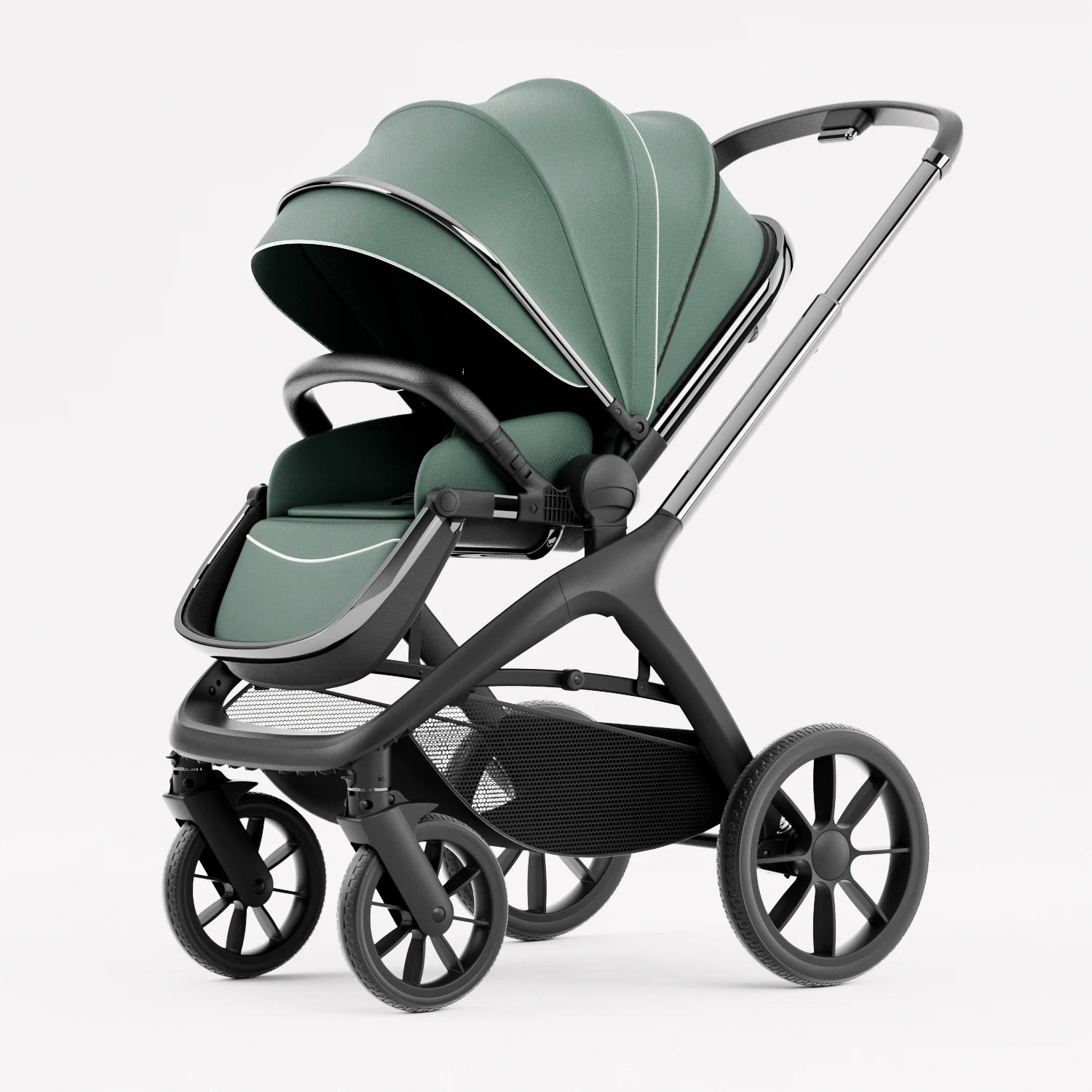 New Product Hot Sale High Quality Foldable Baby Pram Travel Baby Strollers Set Luxury 4 In 1 Baby Stroller For 0-3 Years