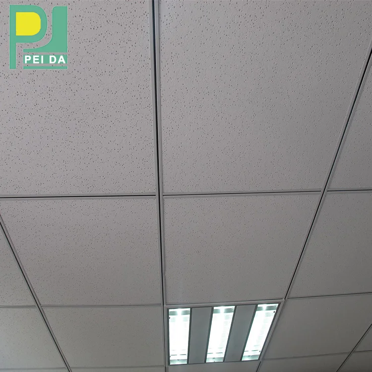 Fashion 2X4 Acoustic Mineral Fibre Ceiling Tiles For Commercial
