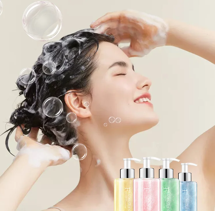 Custom Logo Private Label OEM Anti-itching Oil Control Anti-dandruff Smooth Fragrance Cruelty-free Hair Shampoo
