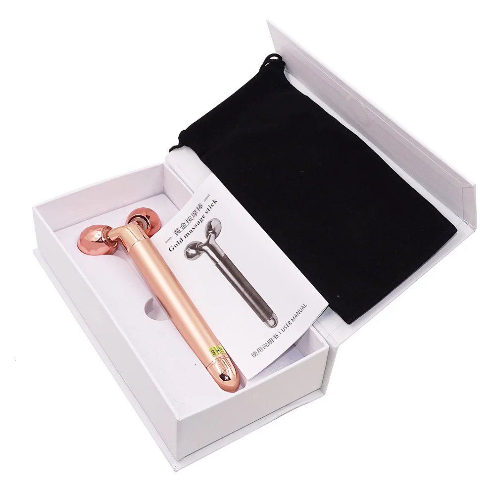 2022 Mismon Mini Microcurrent Face Roller Massage Facial Lifting Machine Slim Beauty Device