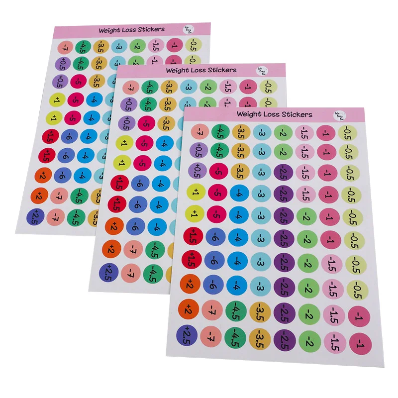 Custom Die Cut Self Adhesive Vinyl A4 Sticker Sheet Yellow Brand Name Label