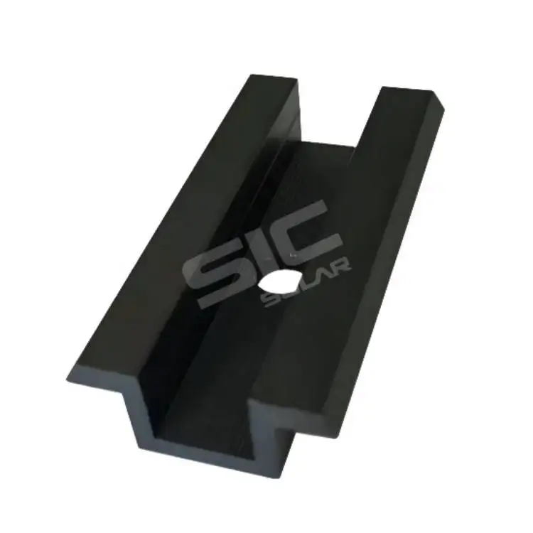 Factory Direct Sale Aluminum solar panel mounting brackets middle clamp