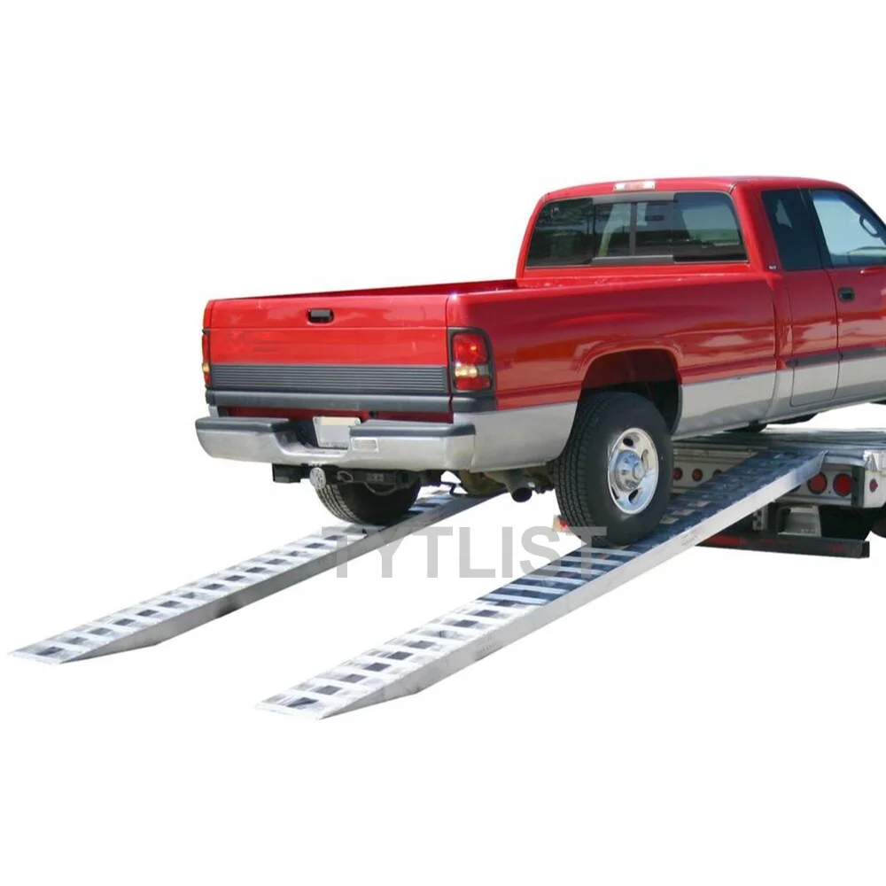 aluminum car ramp trailer loading ramp