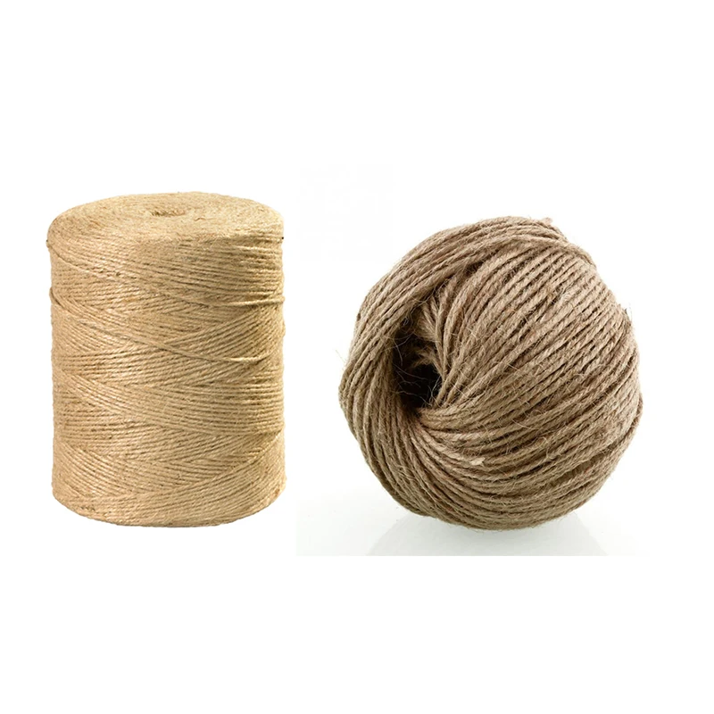 
Wholesale Free samples Eco-friendly Natural 3 Ply Jute Twine Rope jute fiber 
