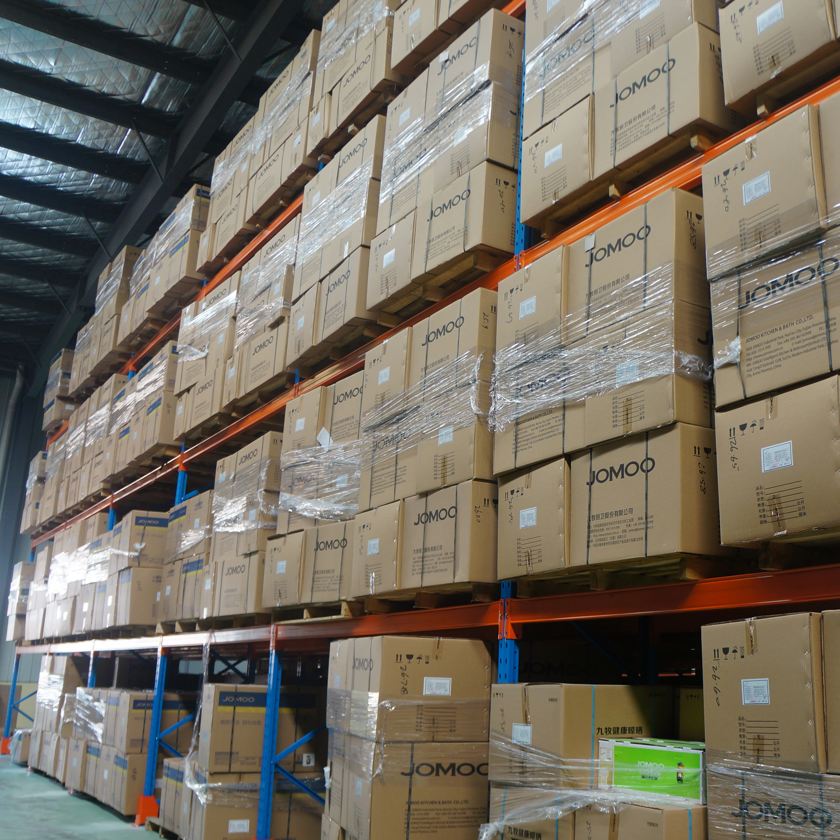 Heavy duty industrial storage warehouse racks pallet racking systems