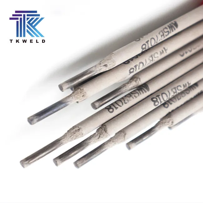 TKweld Hot Sale  OEM Stable Arcing AWS E7018 Welding Electrodes Low Alloy E7018 Welding Rods