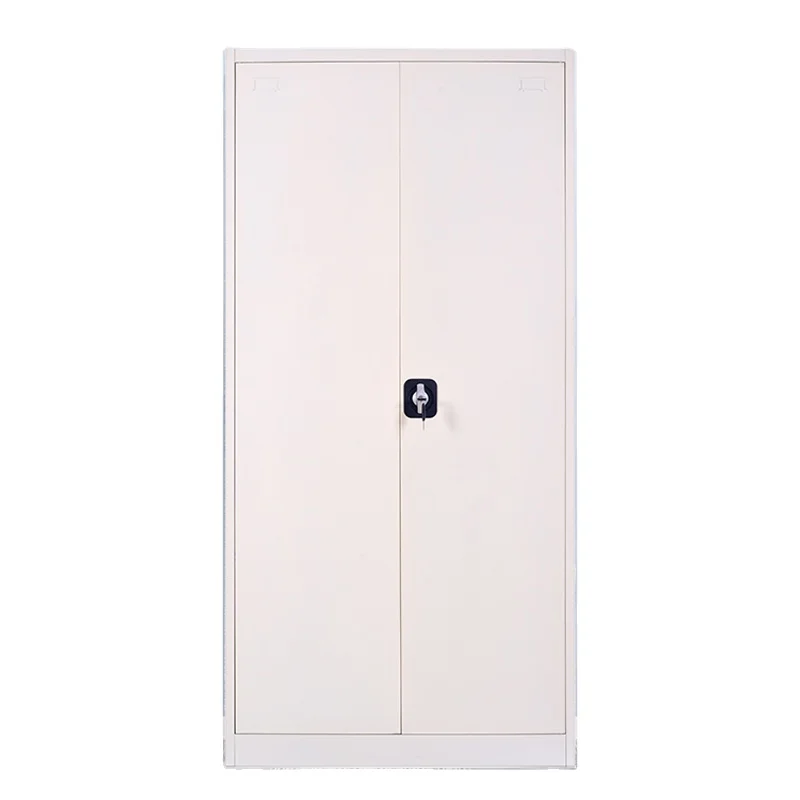 Wholesale Office Filing Cabinet furniture 2 Swing Door Steel Cupboard with 4 Shelves hot sale