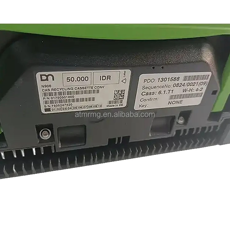 Детали для банкоматной машины 01750301000 Diebold Nixdorf DN Series DN200V DN200 CAS рециркулирующая кассета CONV 1750301000