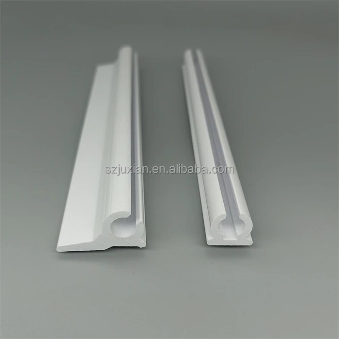 Plastic Profiles keder Rail Best Selling PVC Extrusion Profile To Keder awning track