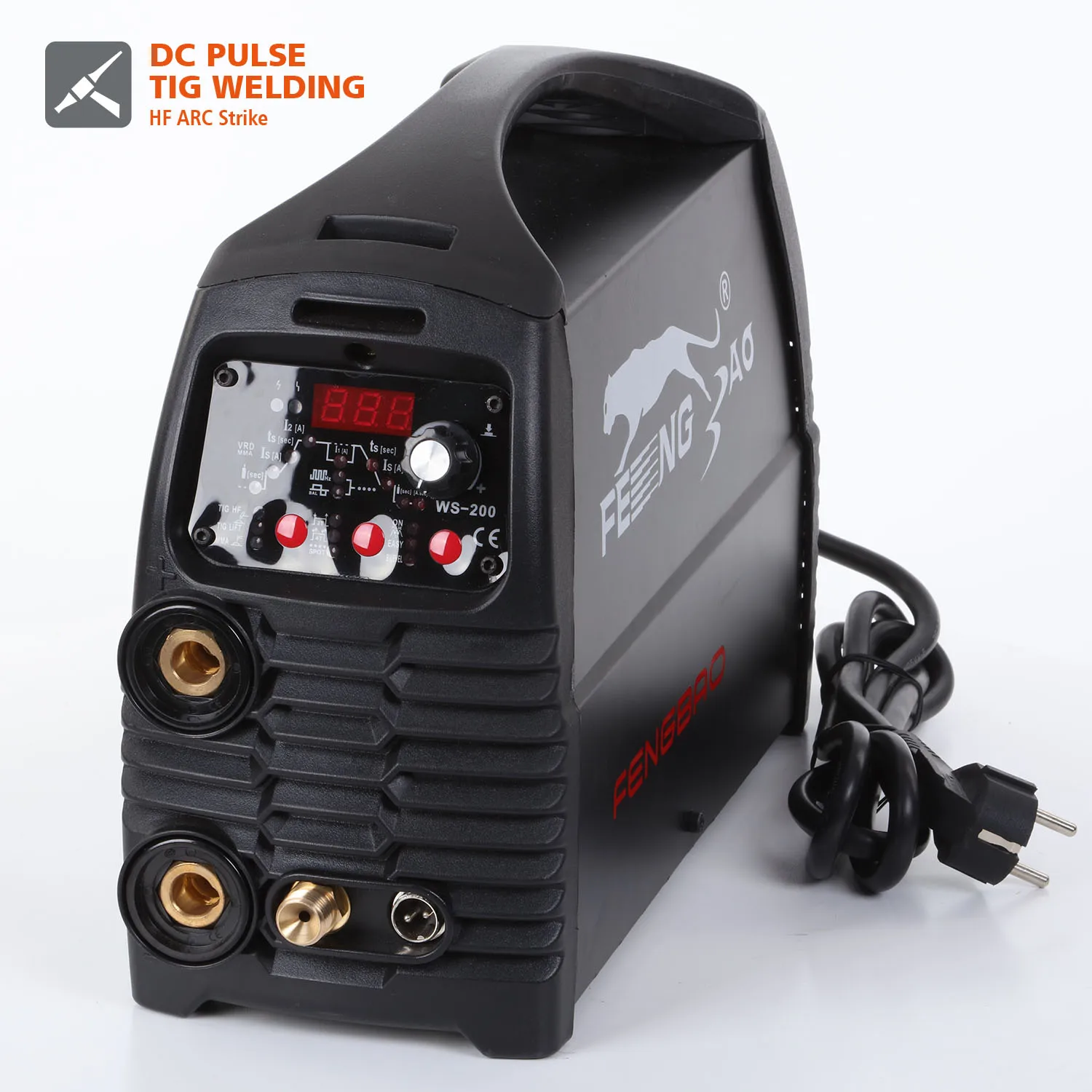 tig welding machine inverter 220V dc tig welder wsm 200 with Pulse powerful welding machine