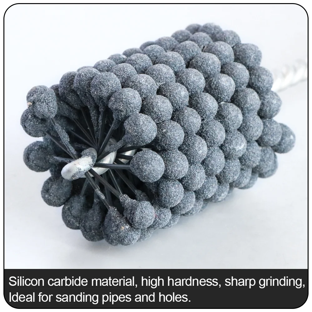 For Pipe Tube Polishing Brush Abrasive Ball Deburring Brush