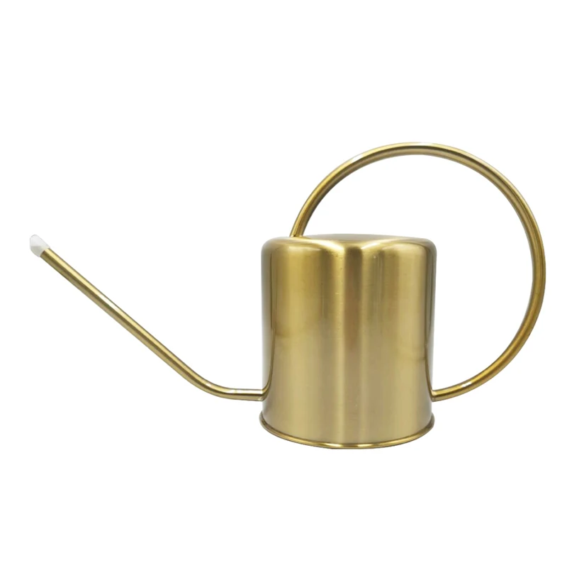 Custom Easy Indoor Plant Gardening Tools Water Can Long Narrow Spout Watering Pot Stainless Steel watering cans