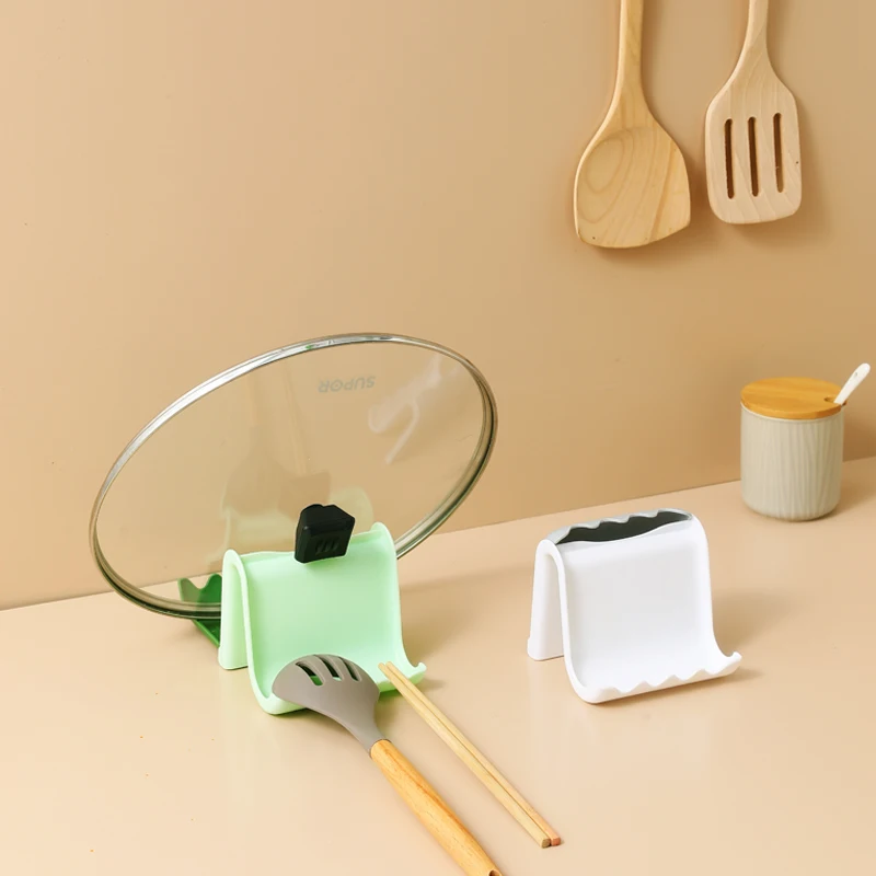 Sanga 2022 New Wholesale Pot Lid Utensil Holder Spoon Rest With Pot Lid Holder Kitchen