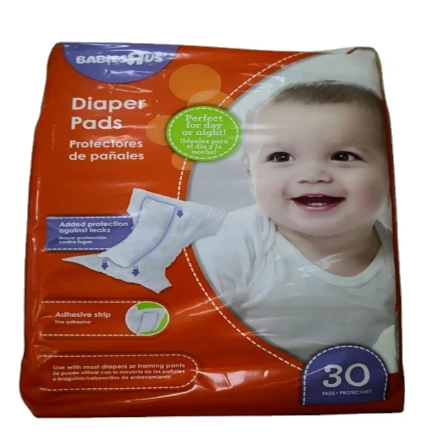 Baby Adult Diaper Sanitary Napkin Colored Polybag HDPE LDPE LLDPE Packing Bags Customized Accepted Wet Tower Sealing Bags 107P-1