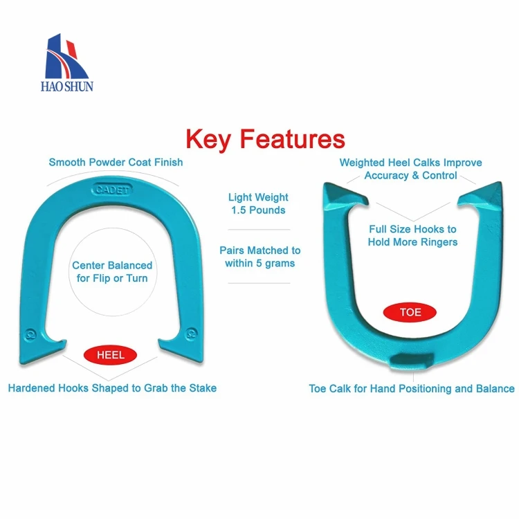 Chinese factory direct supply wholesale cheap bulk steel horseshoes in bulk