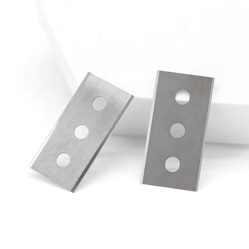 Tungsten Carbide Three-Hole Blade Industrial Film and Tape Slitting Machine Blade Film and Tape Slitting Machine Blade