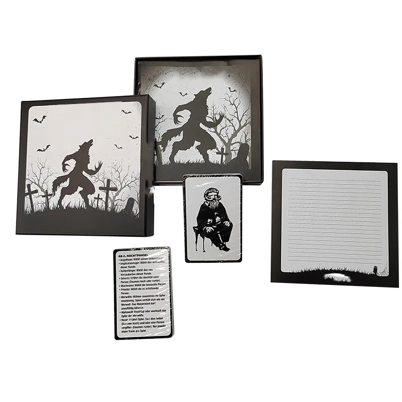 Factory Wholesale Adult Custom Design Printing Paper Print And Play Novelty Card Games Home Party Fun Intelligent Board Game