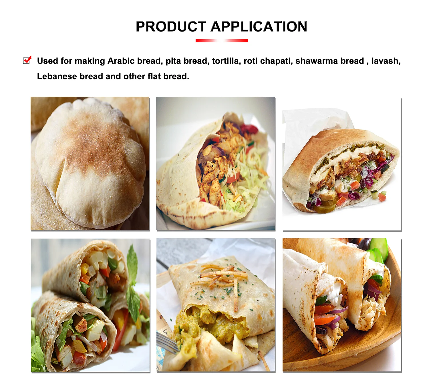 commercial pita bread maker arabic pita bread production line pita naan bread roti maker