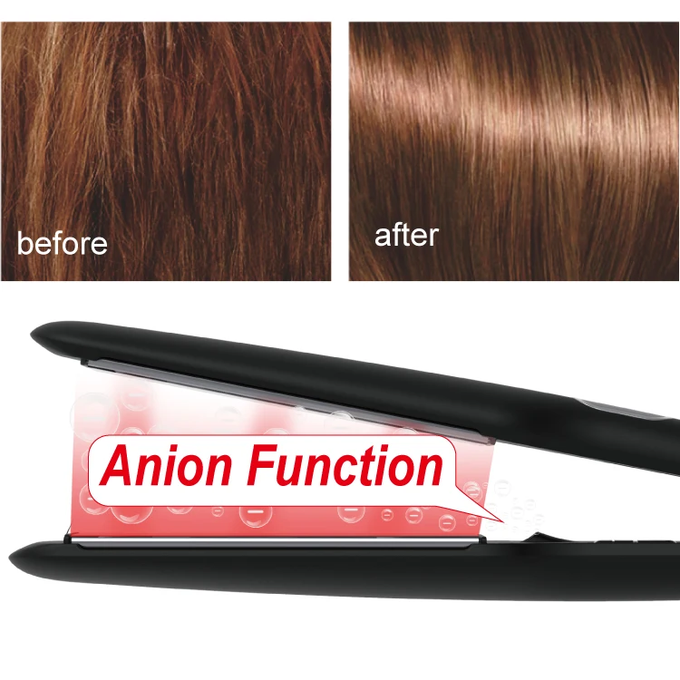 Professional 450 Degrees Infrared Flat Irons Ceramic Titanium Flat Iron Fast Portable Infrared Flat Iron Hair Straightener