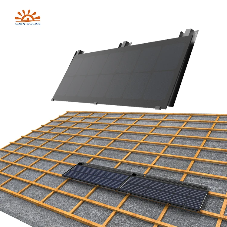 Black Solar Roof Tiles Slate 1260mm*480mm Solar Panel Roof Tiles 50 Years Warranty Monocrystalline Solar Roof Tiles Shingles
