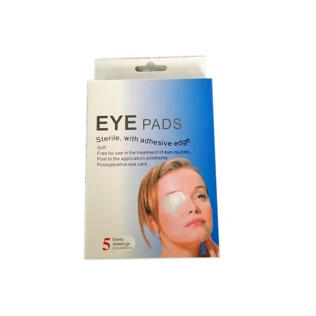 Manufactory medical Sterile Eye Pads 6.5*9.5cm/5.5*8.5cm/5*7.5cm/Ocular adhesive occlusive bandage