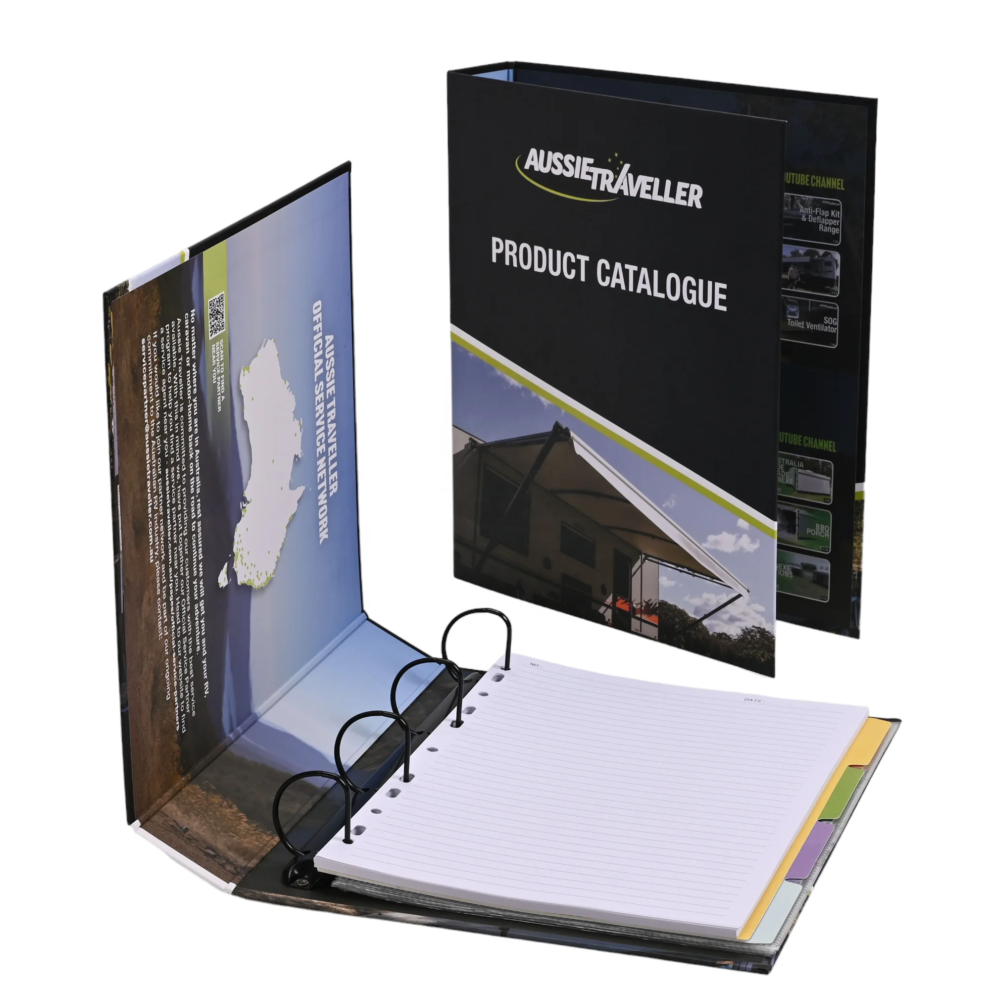 Wholesale Custom Printing Luxury Cardboard Pocket 3 Rings Binder A5 Wallet Blank Budget Ring Binder For Planner Diary Notebook