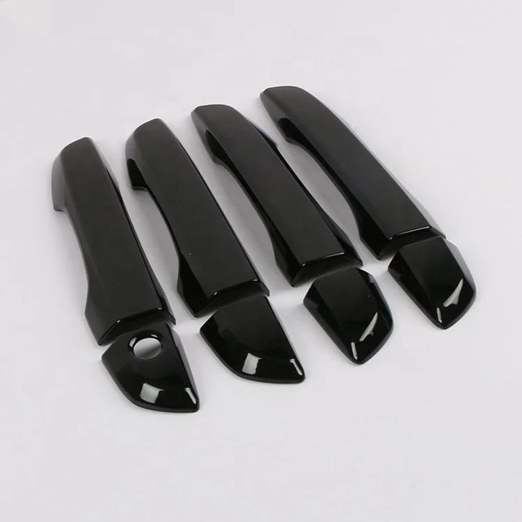 8Pcs car Side Door Handle Cover carbon fiber exterior car door handles For Civicc 2017-2020