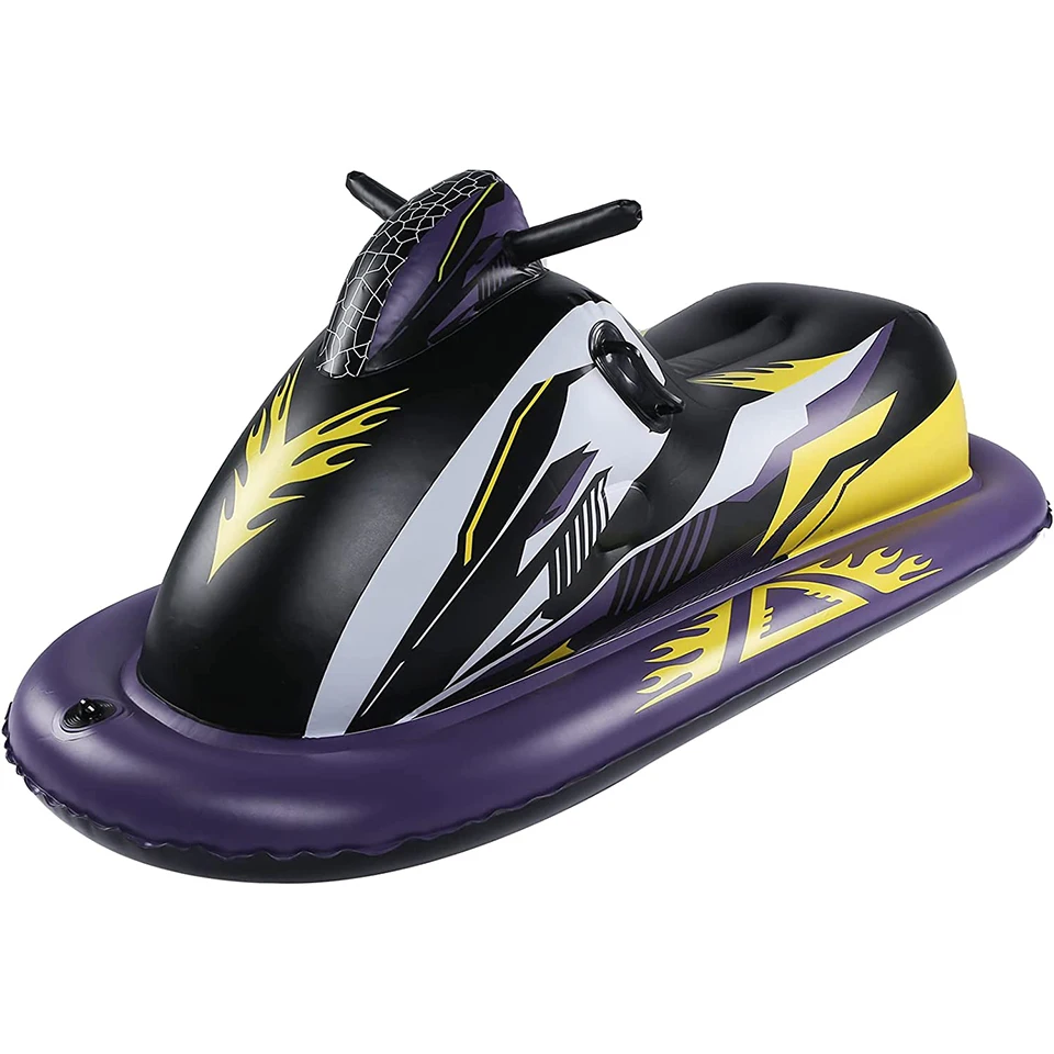 Snow Tube Inflatable Sleds for Kids and Adults Heavy Duty Large Snow Tubes Outdoor Sledding for Holiday Christmas Fun